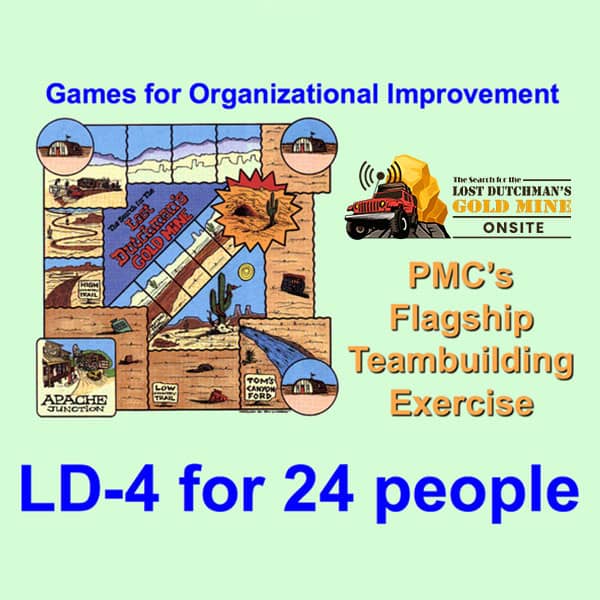 The version of LDGM for up to 4 teams of 6 people