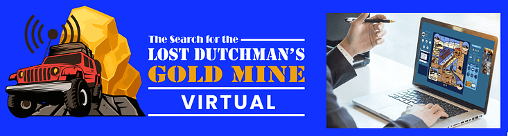 logo for Lost Dutchman Virtual online edition